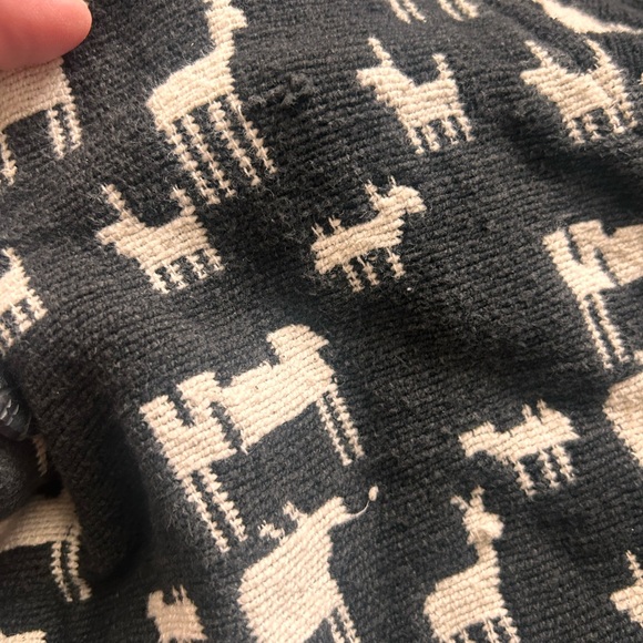 Vintage woven llama jacket Size Small - Picture 5 of 7
